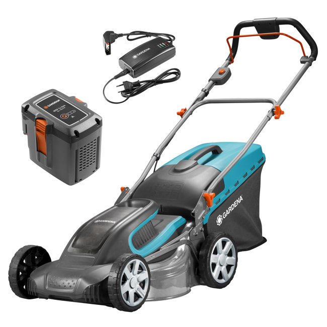 Bild von Akku-Rasenmäher 'PowerMax Li-40/41' 40 V mit Akku, bis 450 m²