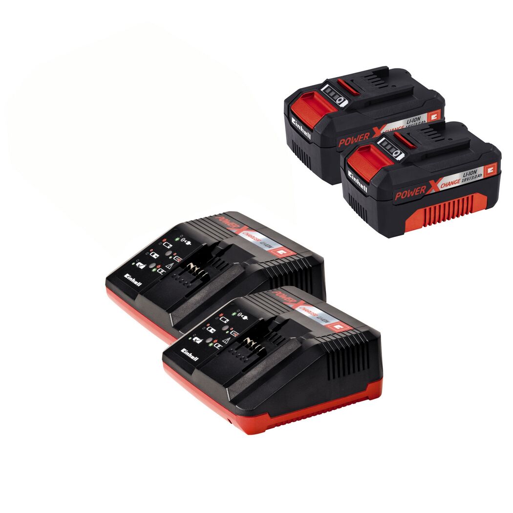Akku-Rasenmäher-Set 'GE-CM 36 Li M Kit' mit 2 x 18 V Akkus und Mulchkit, 6-teilig, bis 350 m²