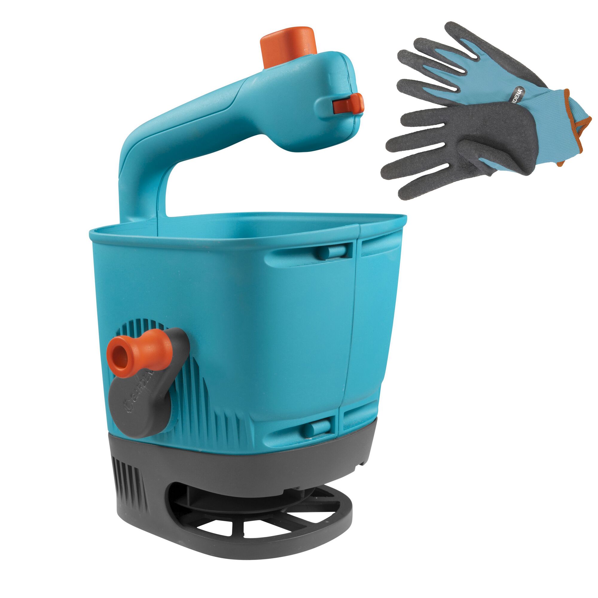 Handstreuer und Gartenhandschuhe von Gardena