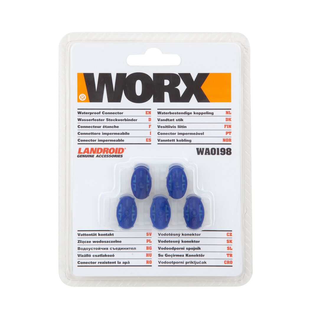 Worx wasserdichte Kabelverbinder, 5 Stück