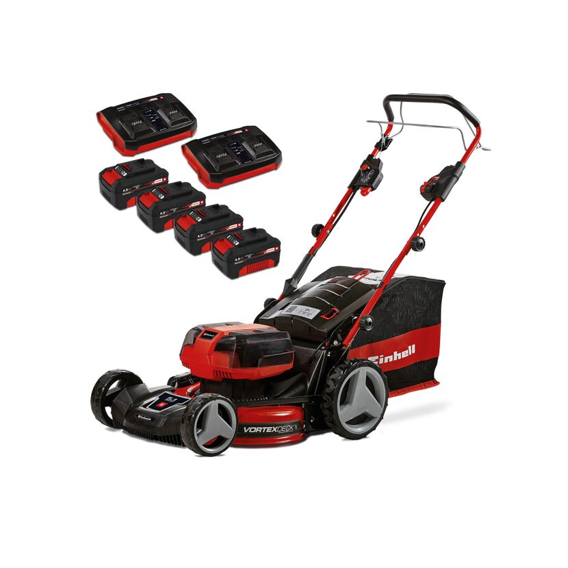 Einhell Akku-Rasenmäher mit Zubehör