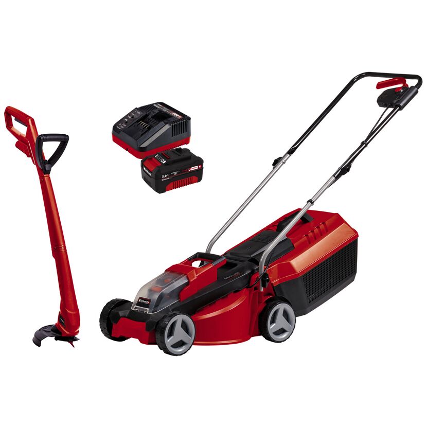 Akku-Rasenmäher-Set 'GE-CM 18/30 Li CT' 18 V mit Akku, 4-teilig, bis 150 m²
