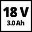Verkleinertes Bild von Akku-Rasenmäher 'GE-CM 18/30 Li CT' 18 V mit Akku, 4-teilig, bis 150 m²