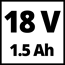 Verkleinertes Bild von Akku-Rasentrimmer 'GC-CT 18/24 Li P' 18 V mit Akku und Ladegerät