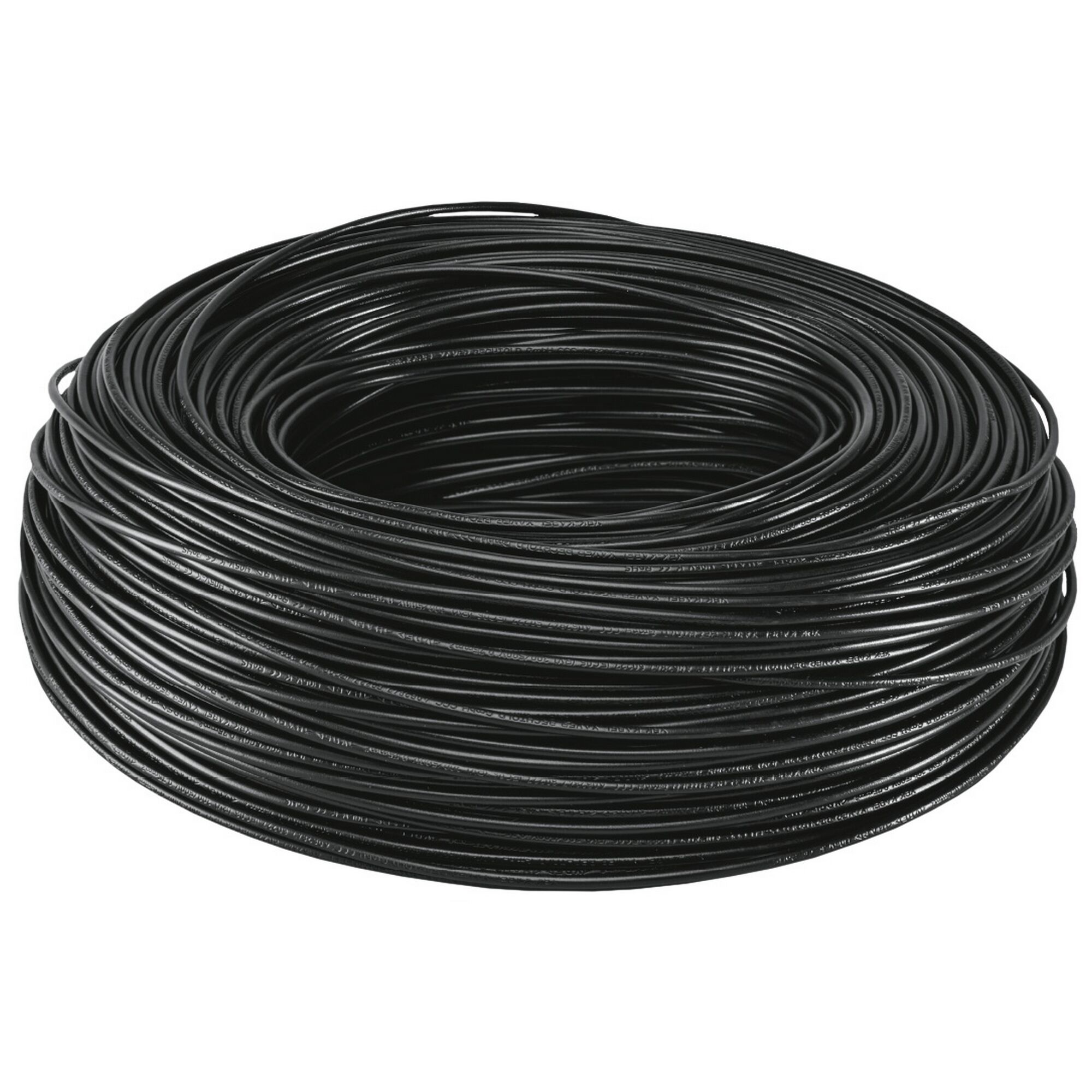 Rolle schwarzer Schleifendraht