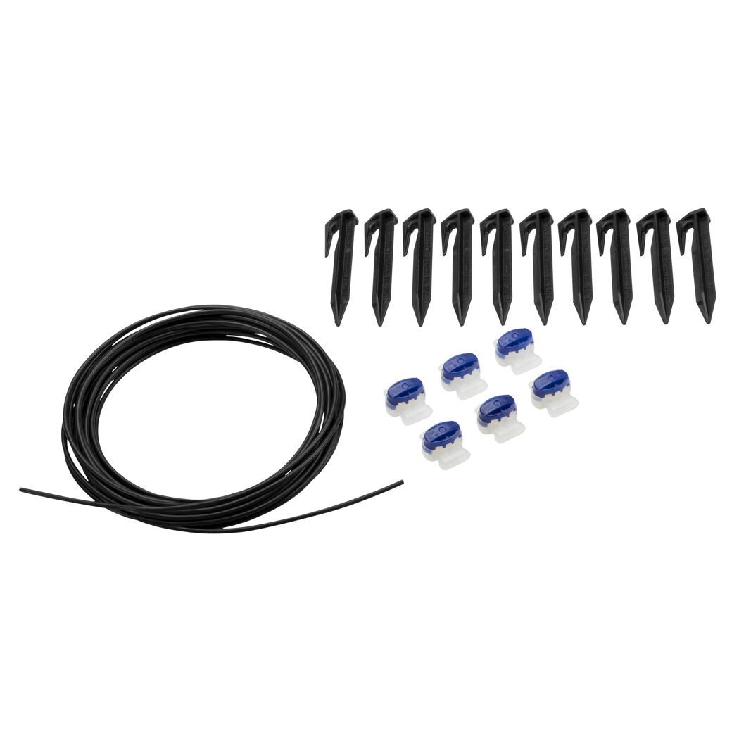 Reparaturset für Begrenzungskabel mit Kabel, Haken und Verbindungsstücken