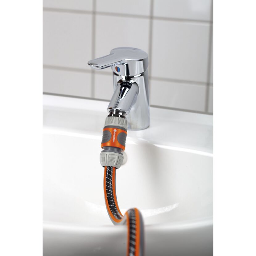 Gardena Gewindeadapter am Wasserhahn
