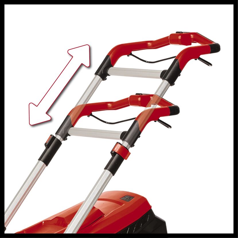 Akku-Rasenmäher 'Rasarro 36/38' mit 2 x 18 V Akkus, bis 450 m²