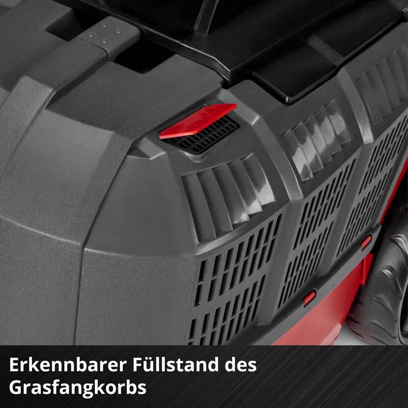 Akku-Rasenmäher 'GE-CM 43 Li M Kit' mit 2 x 18 V Akkus, bis 600 m²