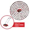 Einhell Akku-Vertikutierer GC-SC 36/31, Teil der Power X-Change Familie