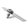 Metallplatte mit Schraube