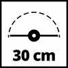 Schnittbreite 30 cm