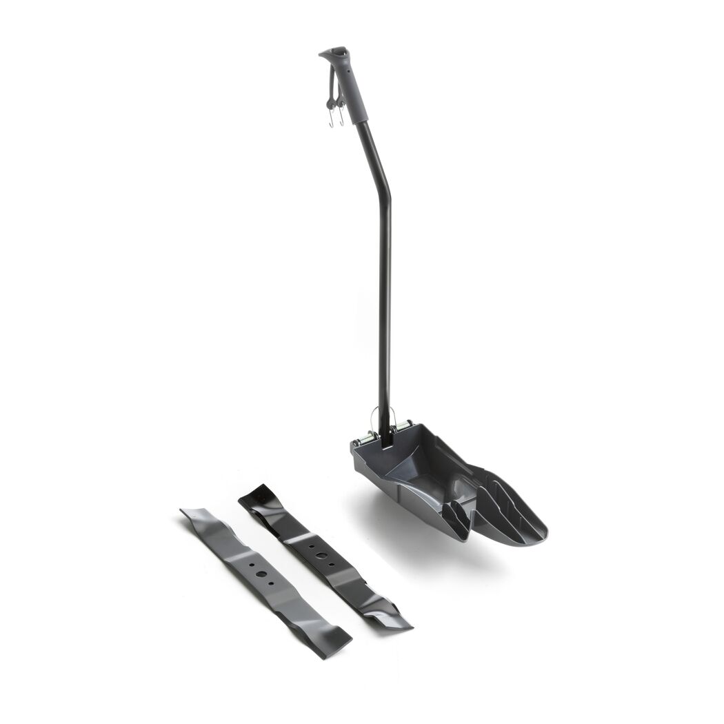 Mulchkit mit zwei Messern und Grasfangkorb