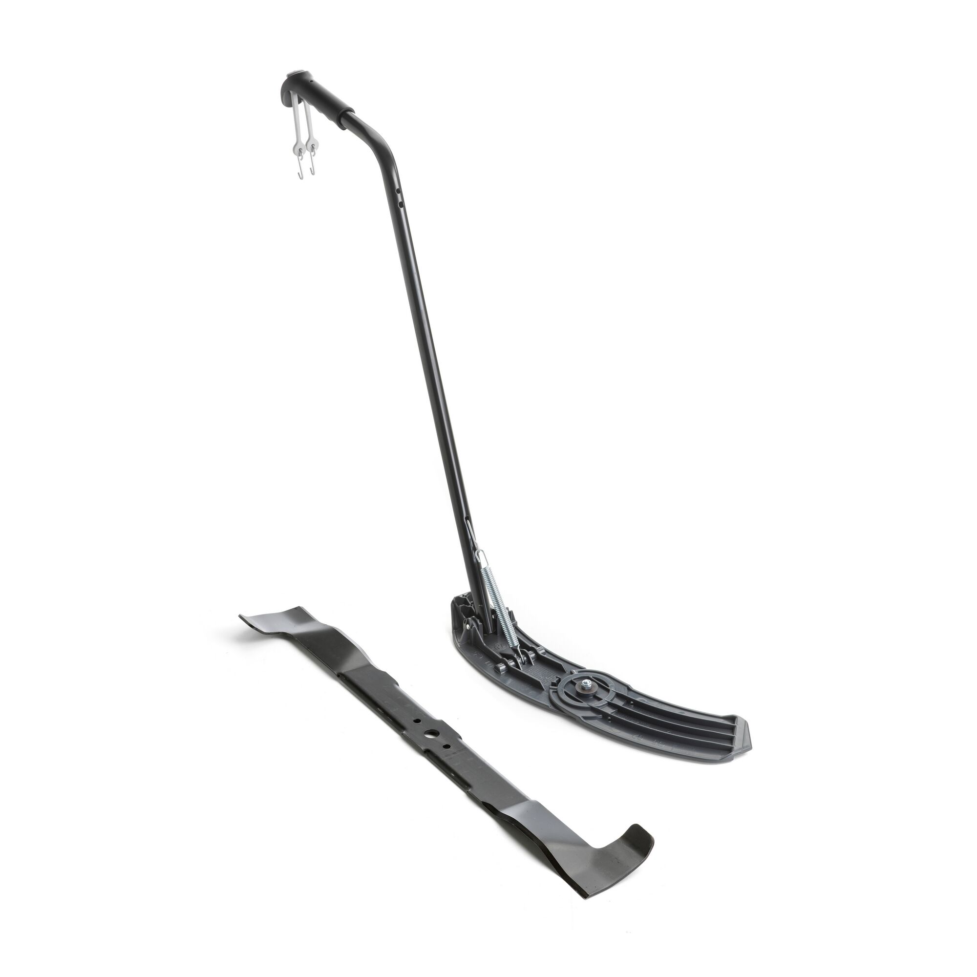 Mulchkit mit Messer und Führungsschiene