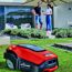Mähroboter Freelexo im Garten