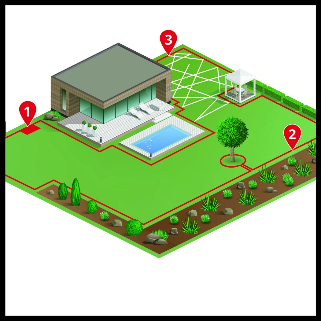 Mähroboter 'Freelexo+ LCD Kit 900' bis 900 m²