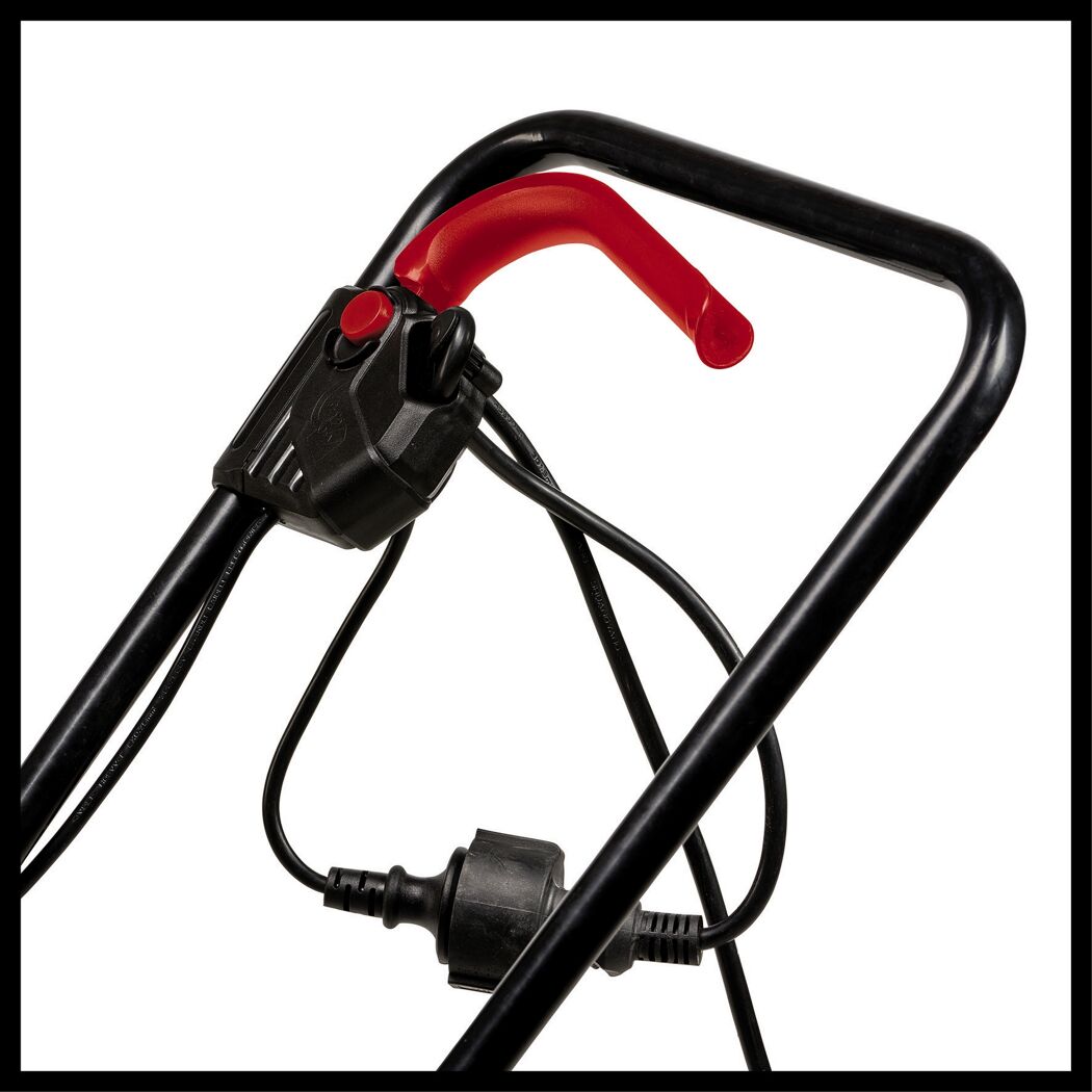 Griff und Kabel des Elektro-Rasenmähers GC-EM 1032