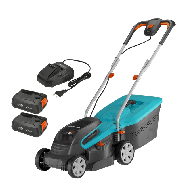 Bild von Akku-Rasenmäher 'PowerMax 32/36 V Power4All' mit Akku, 200 m²