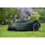 Bosch Indego M 700 Mähroboter auf grünem Rasen