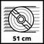 Benzin-Rasenmäher 'GC-PM 51/3 S HW-E' 2700 W, bis 1800 m²