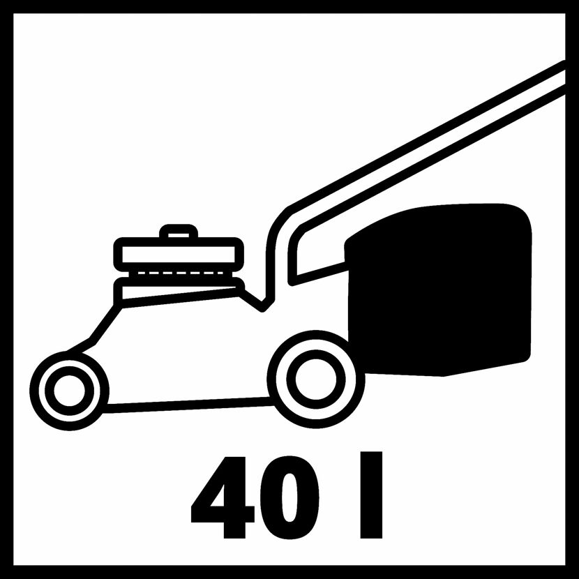 Rasenmäher mit 40 l Grasfangkorb