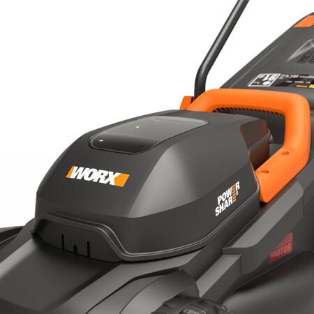 3. Bild von Akku-Rasenmäher 'WG730E' 20 V mit Akku, bis 200 m²