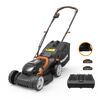 WORX Akku-Rasenmäher WG779E mit Ladegerät und zwei Akkus