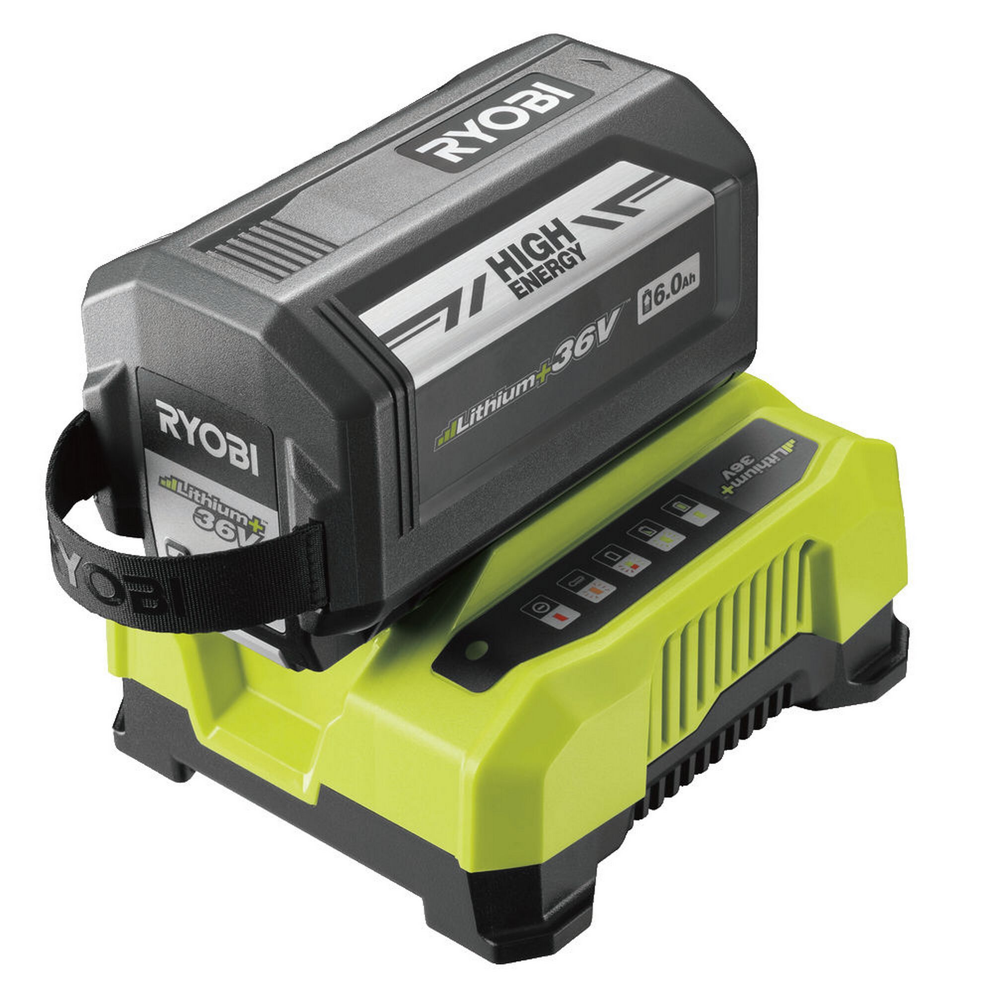 RYOBI 36V Lithium+ Akku und Ladegerät