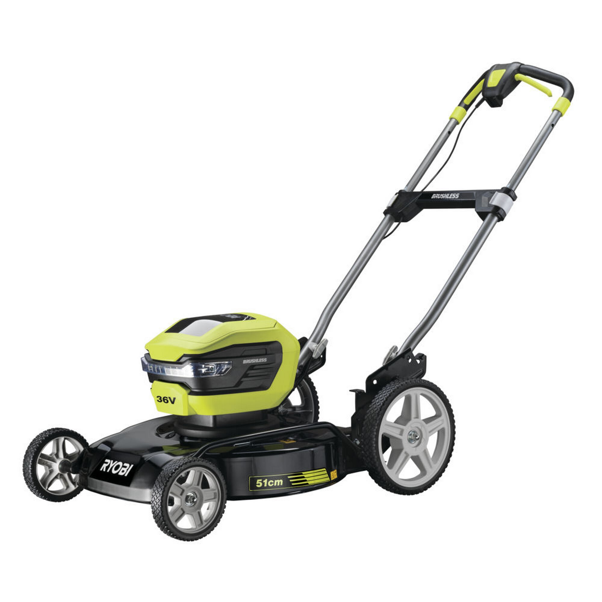 RYOBI Akku-Mulchmäher 36V, 51 cm Schnittbreite