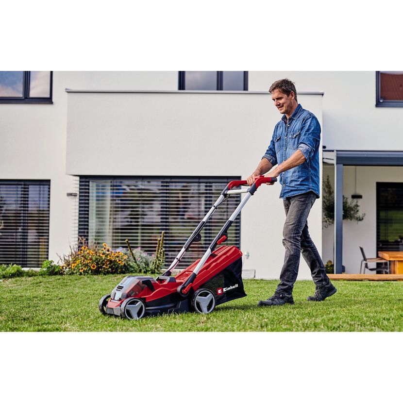 Akku-Rasenmäher 'GE-CM 36/34-1 Li-Solo' 2 x 18 V ohne Akku, bis 300 m²