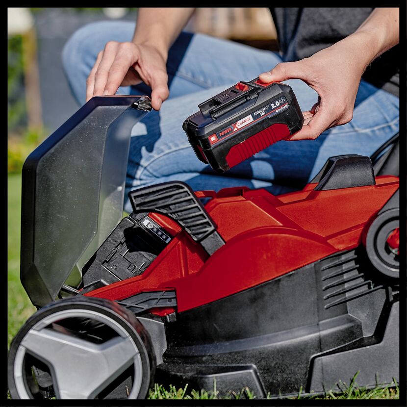 Akku-Rasenmäher 'GE-CM 36/34-1 Li-Solo' 2 x 18 V ohne Akku, bis 300 m²