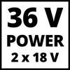 Akku-Rasenmäher 'GE-CM 36/34-1 Li-Solo' 2 x 18 V ohne Akku, bis 300 m²