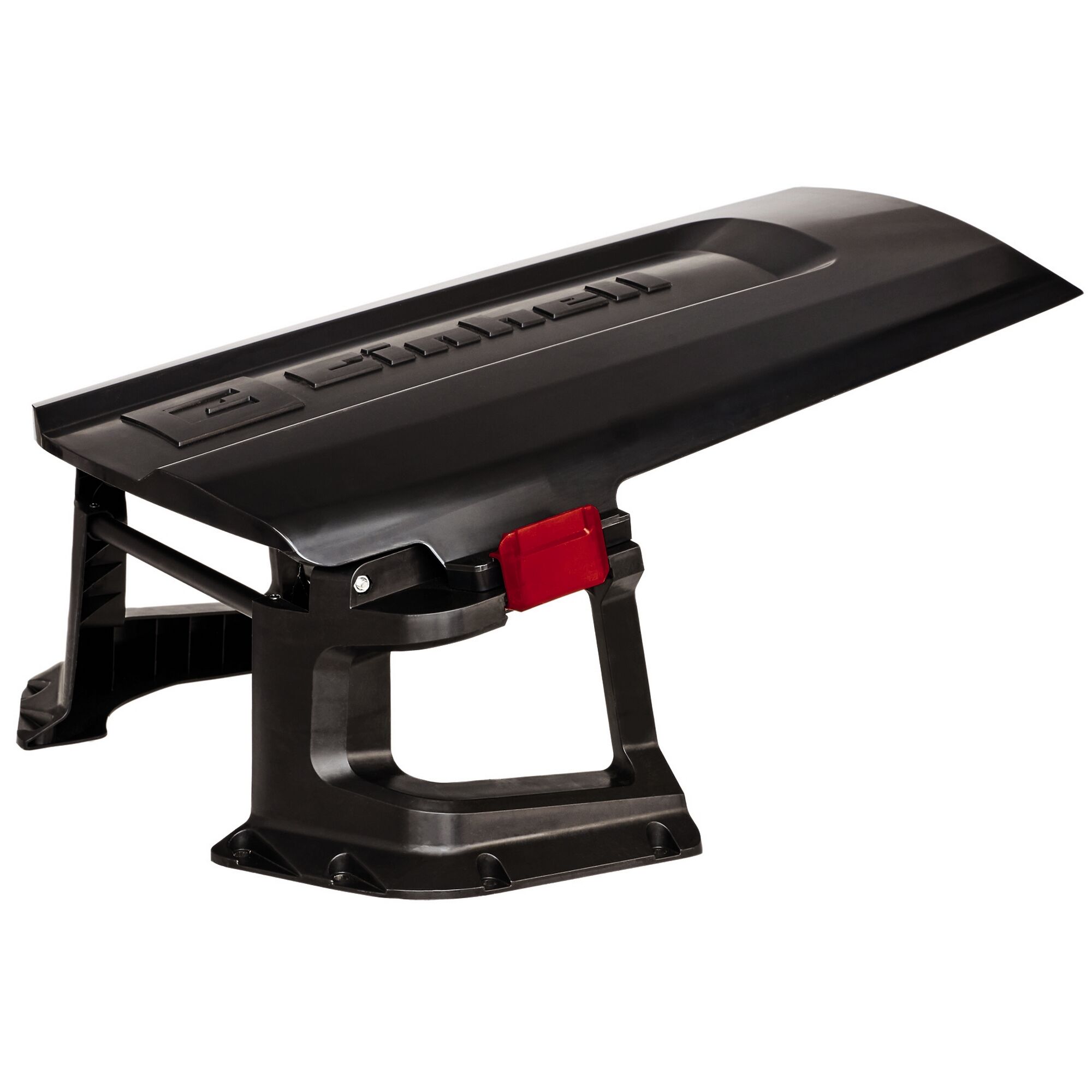 Schwarze Mähroboter-Garage Freelexo