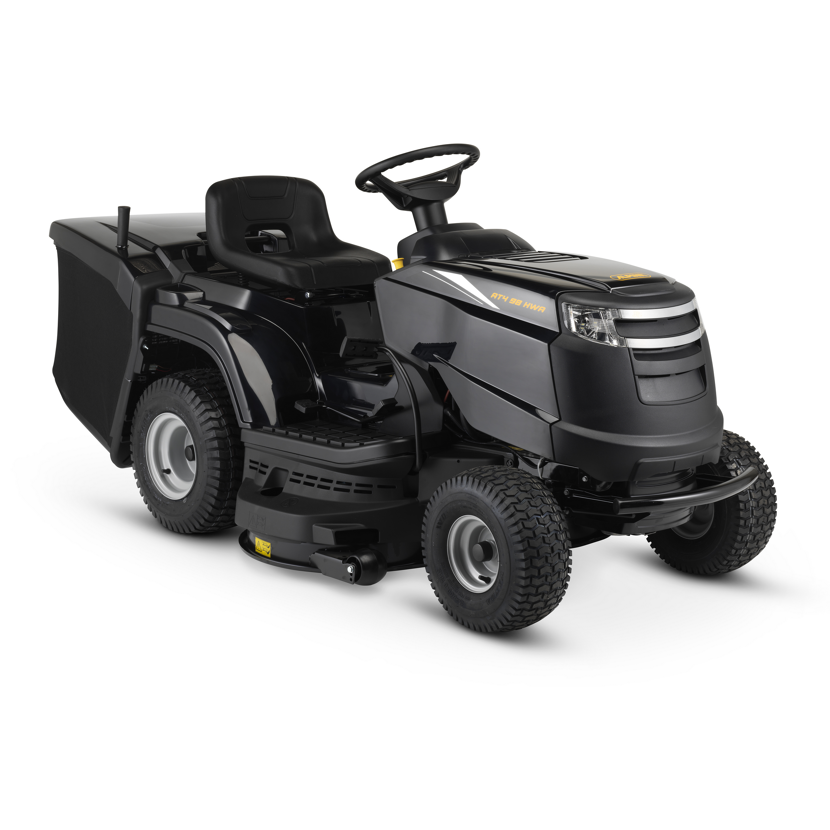 Schwarzer Rasentraktor AL-KO AT4 98 HWA