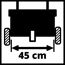Streuwagenbreite 45 cm