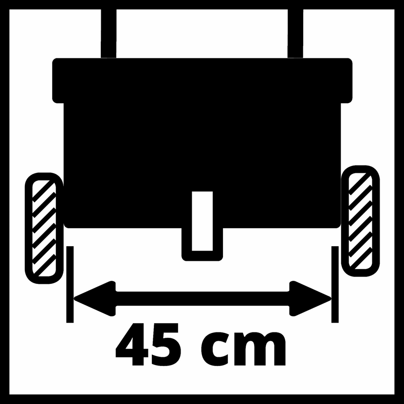 Streuwagenbreite 45 cm