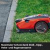 Einhell Mähroboter Freelexo CAM 500 auf Rasen