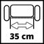 Schnittbreite 35 cm