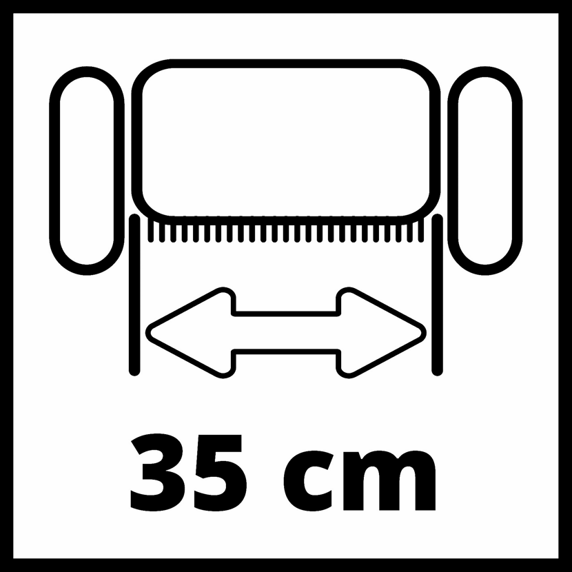 35 cm breit