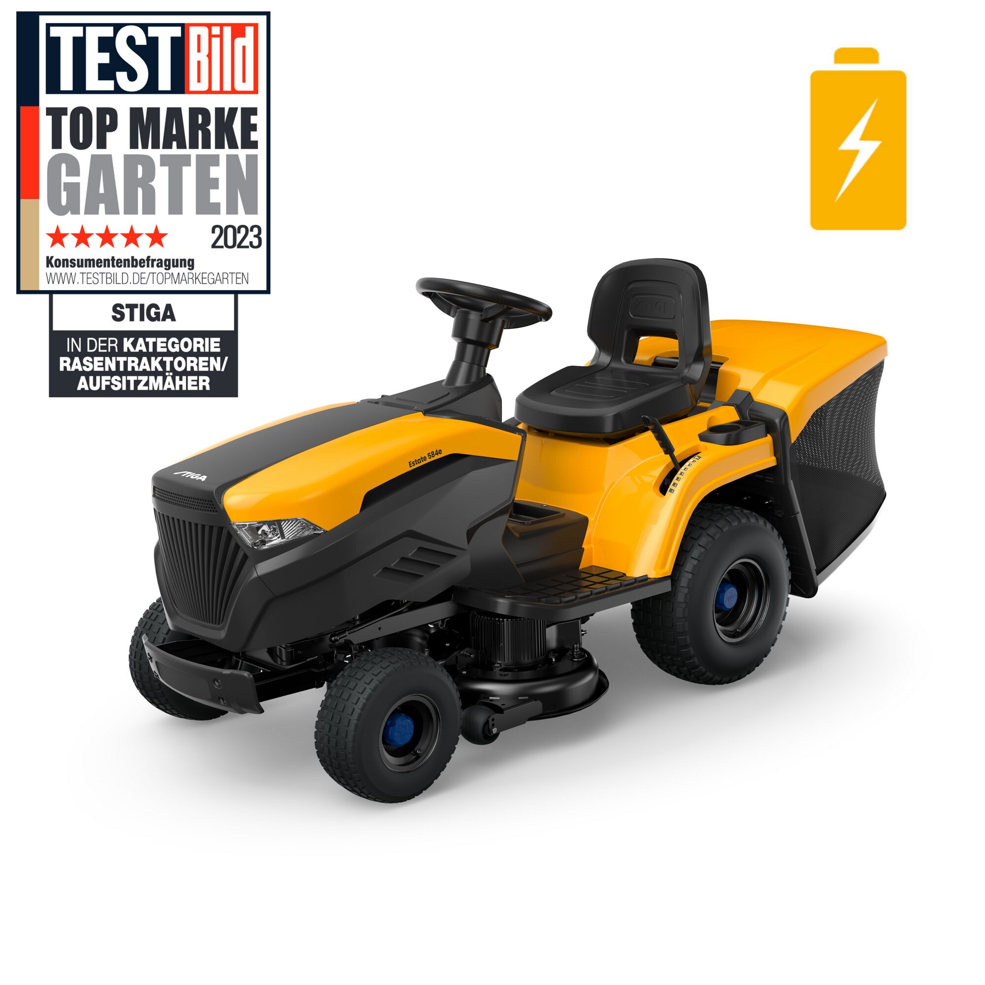 STIGA Aufsitzmäher Estate 584e
