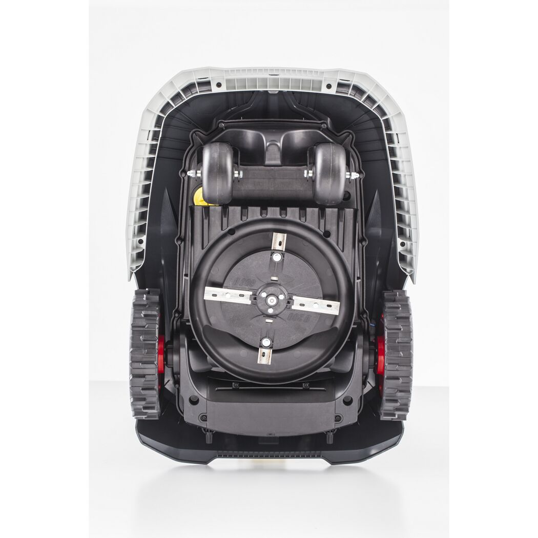 Unterseite Mähroboter Robolinho 550 W