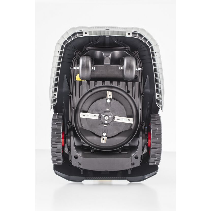 Unterseite Mähroboter Robolinho 550 W