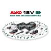AL-KO 18V Gartenwerkzeuge mit zwei Akkus