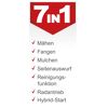 Benzin-Rasenmäher 'MS173-51E' 3 kW 1600 m²
