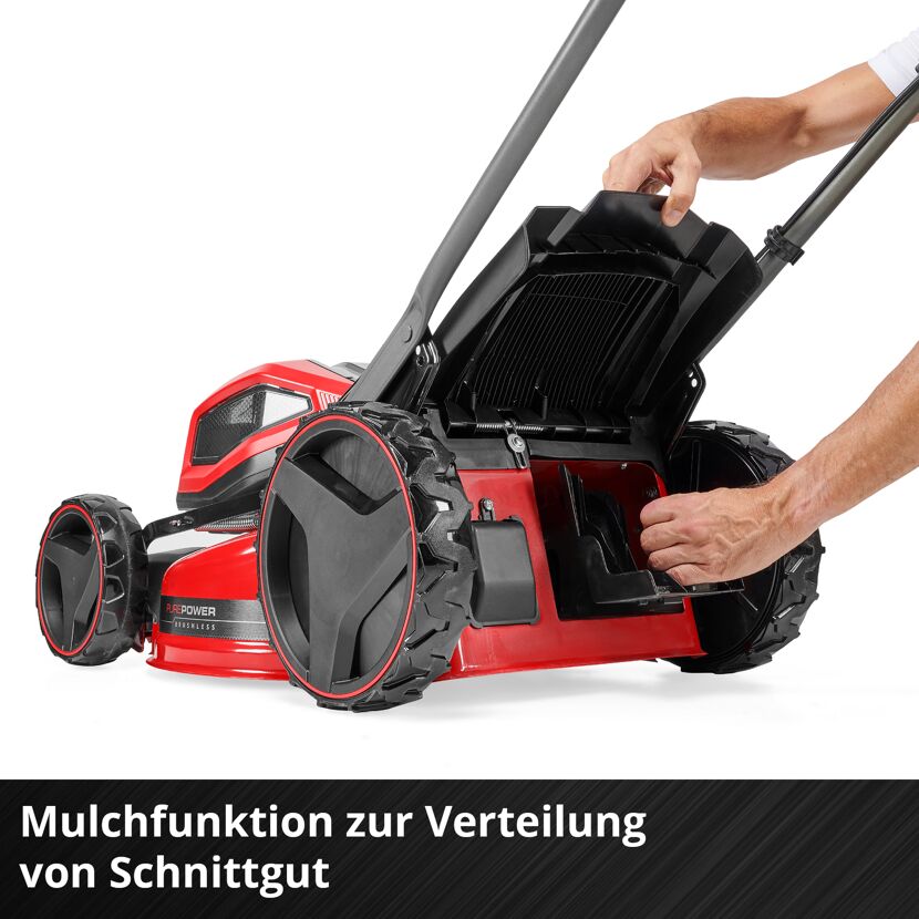 Akku-Rasenmäher 'GP-CM 36/47 S Li BL' Professional 4 x 18 V Akkus, bis 700 m²