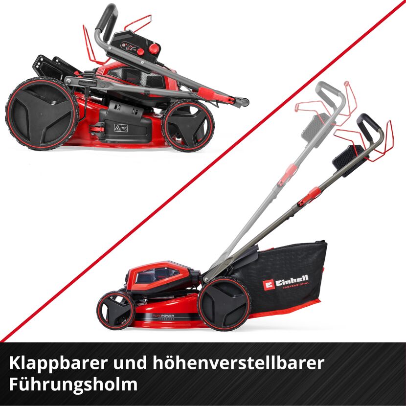 Akku-Rasenmäher 'GP-CM 36/47 S Li BL' Professional 4 x 18 V Akkus, bis 700 m²