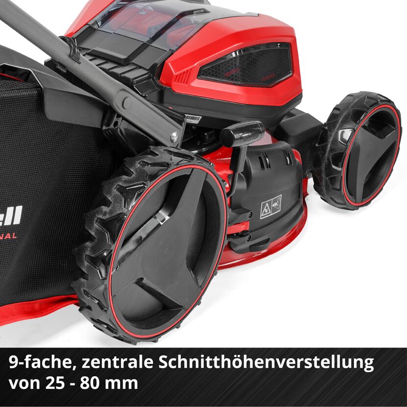 Akku-Rasenmäher 'GP-CM 36/47 S Li BL' Professional 4 x 18 V Akkus, bis 700 m²