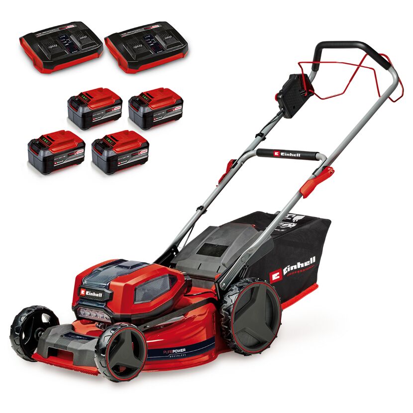 Akku-Rasenmäher 'GP-CM 36/52 S Li BL' Professional 4 x 18 V Akkus, bis 1200 m²