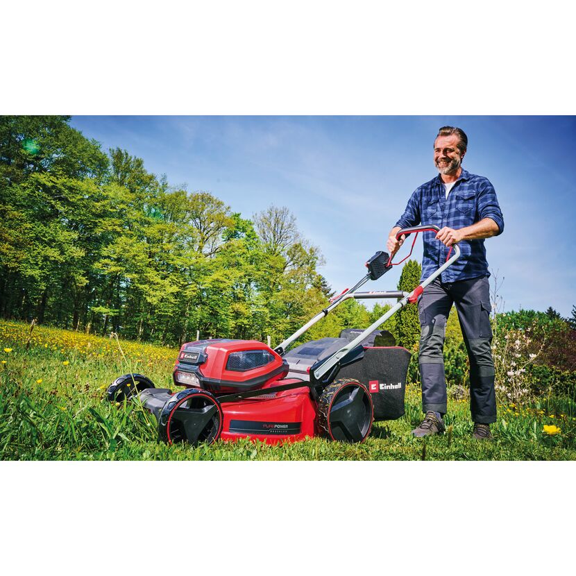 Akku-Rasenmäher 'GP-CM 36/52 S Li BL' Professional 4 x 18 V Akkus, bis 1200 m²