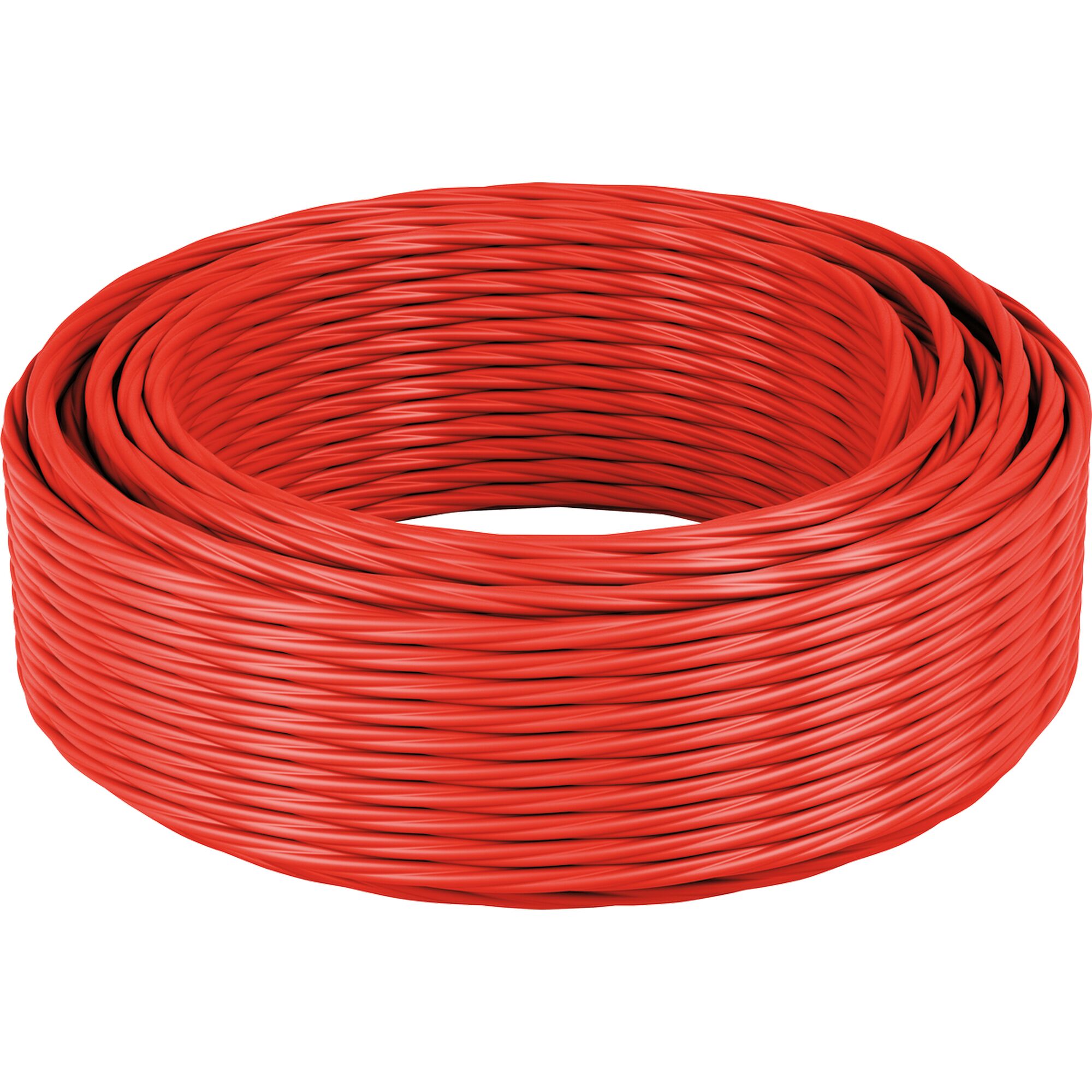 Roter Ersatzfaden aufgerollt